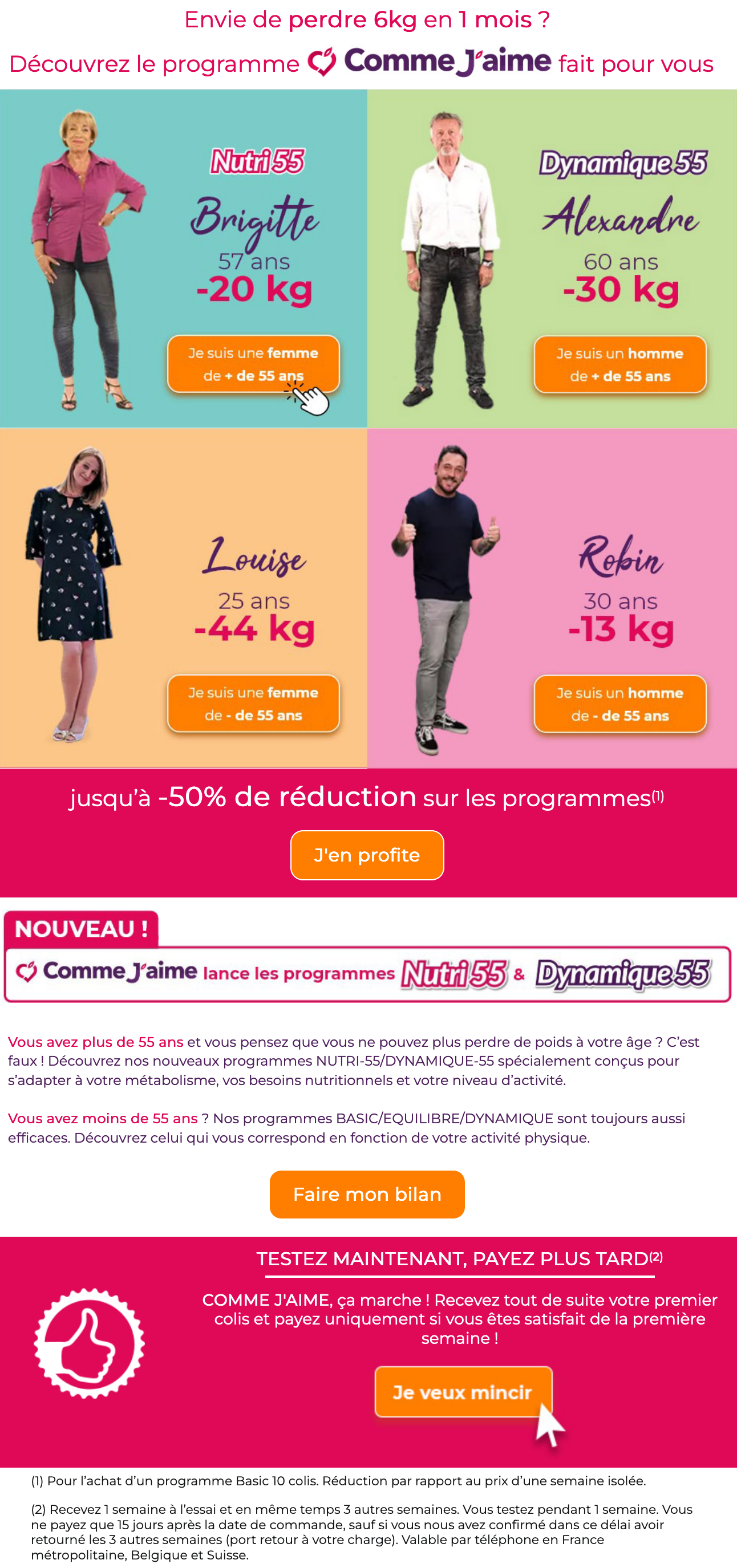 Comme j'aime emailing