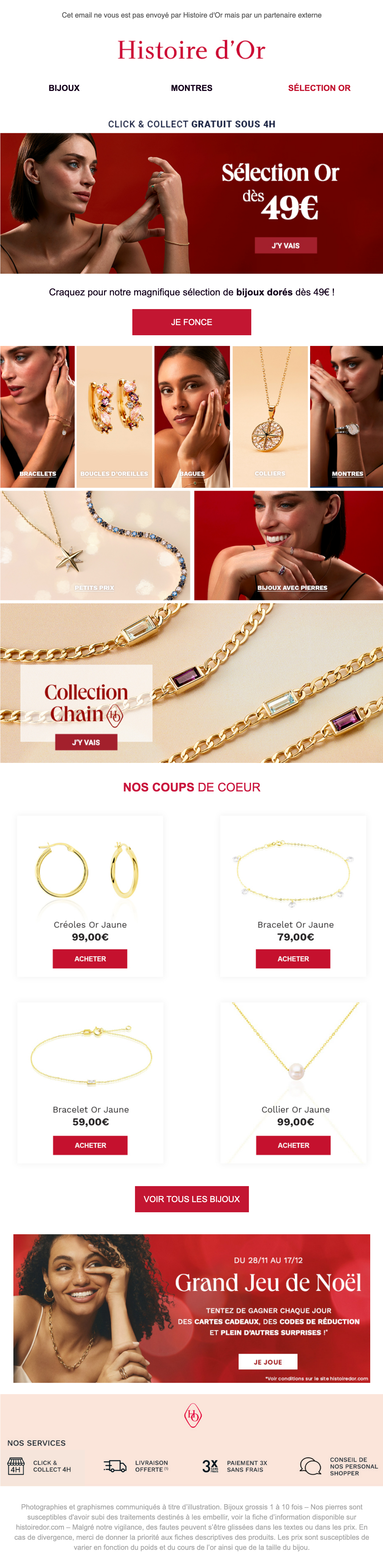 Histoire d'Or Bijouterie en ligne