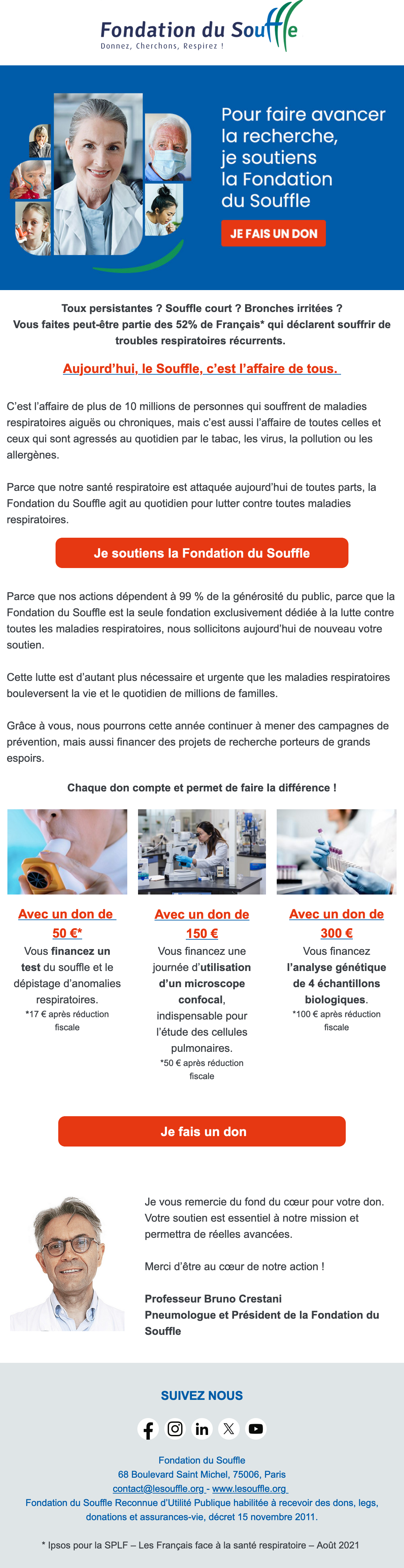 Fondation du souffle