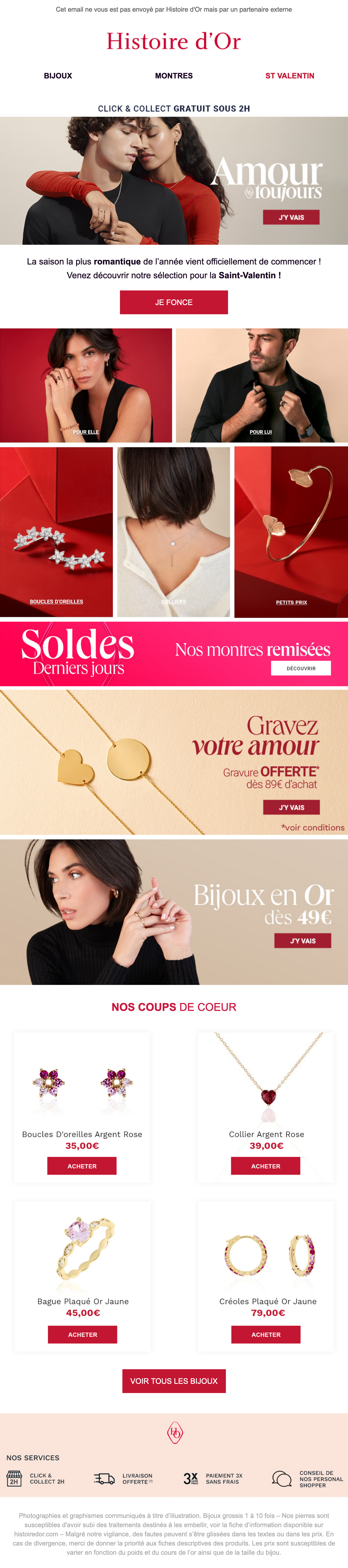 Histoire d'Or Bijouterie en ligne